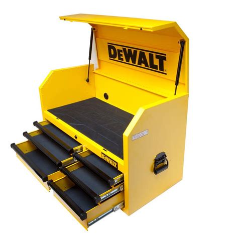 dewalt metal storage box|DeWalt circular saw storage box.